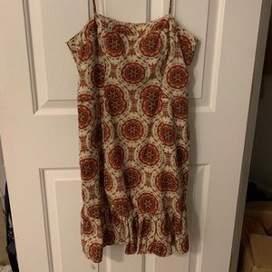 Vintage kaleidoscope summer dress